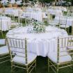 Merusaka Wedding dinner decor
