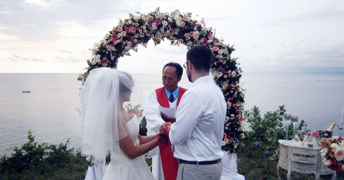 Balangan Wedding Venue - Cliff Top Balangan Wedding Venue - Cliff Top