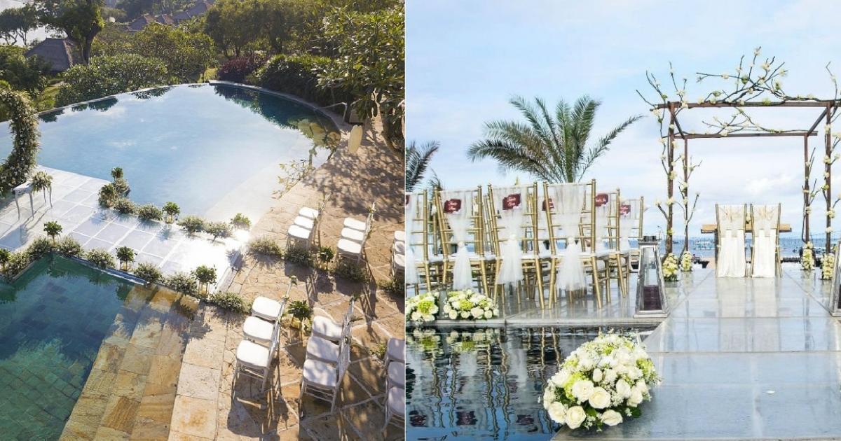 Bali water wedding Bali Water wedding