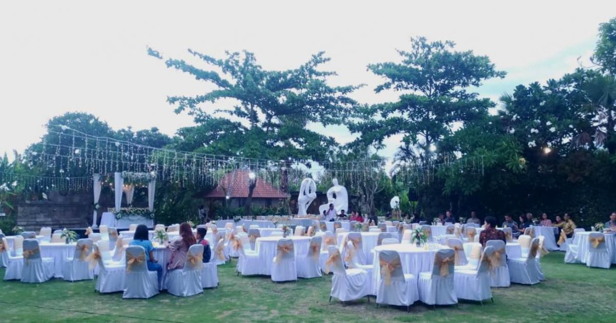 Tempat nikah murah bali Big garden corner