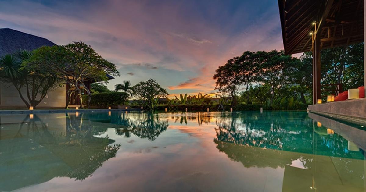 Villa Bendega Nui The Pool at Sunset Villa Bendega Nui Canggu