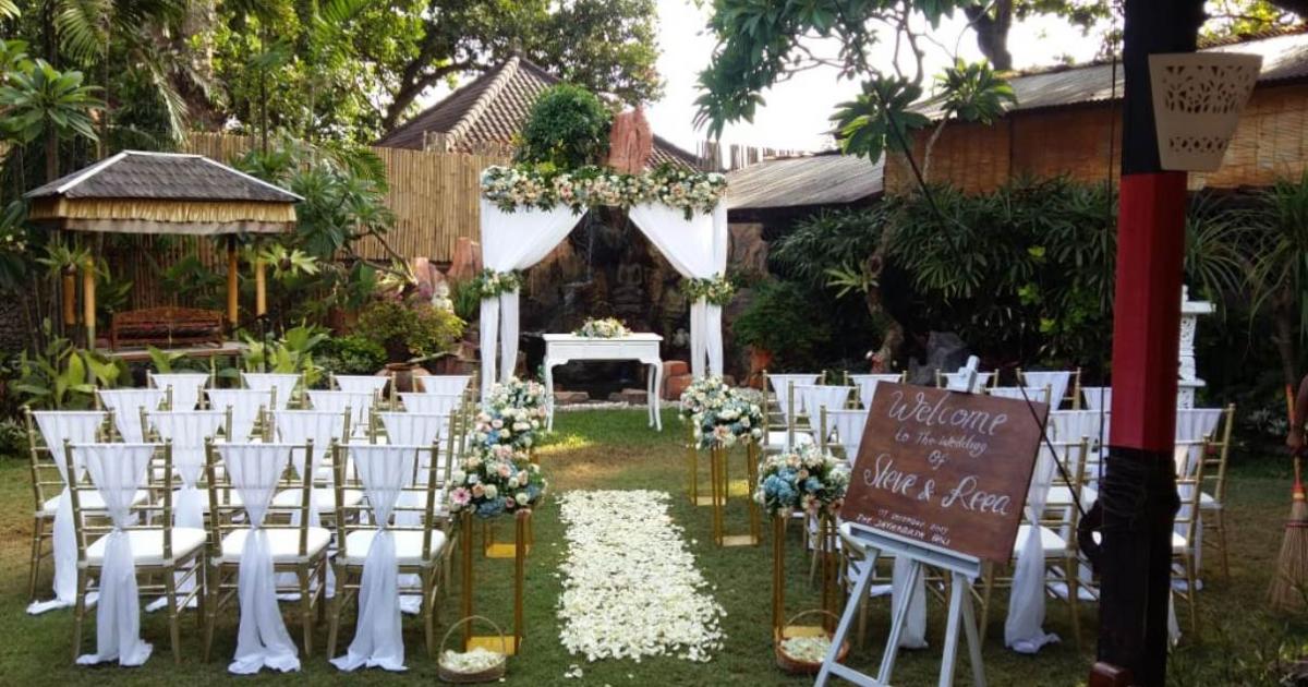 Ceremony decoration at Jayakarta Bali Ceremony decoration at Jayakarta Bali