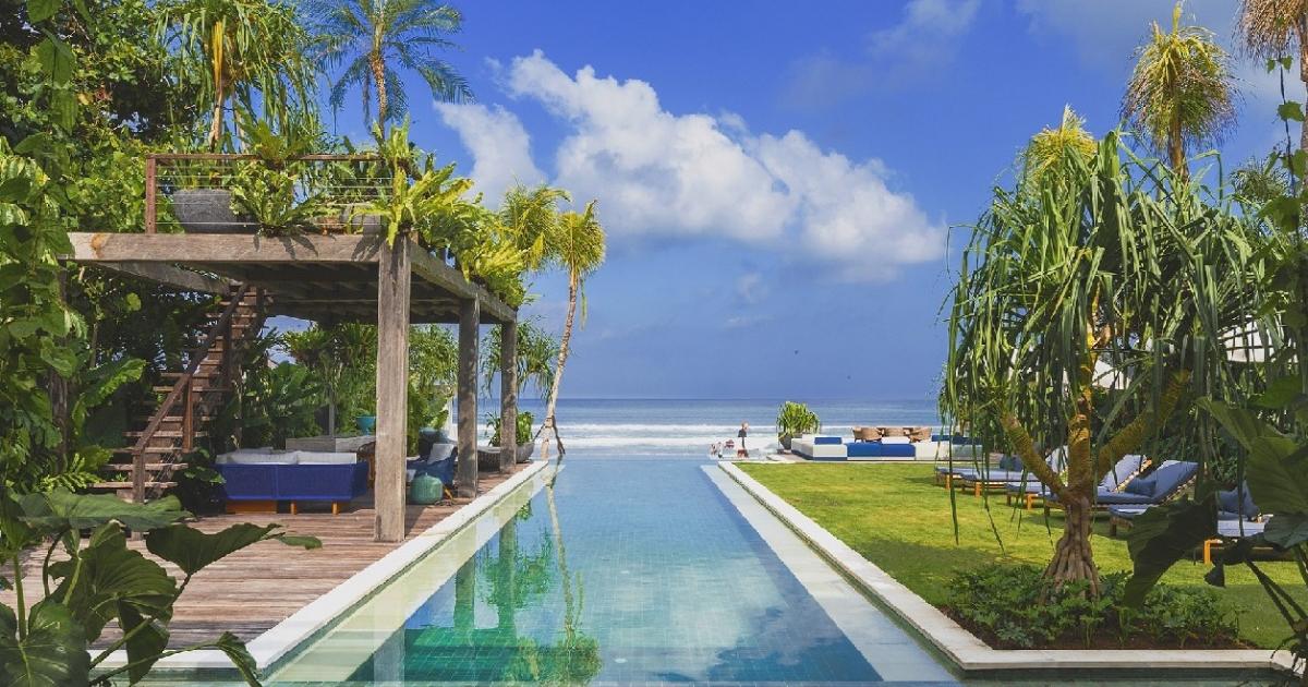Noku beach house view six bedroom villas wedding