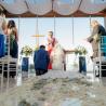Bridegroom at the altar