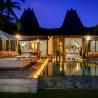Villa Shalimar Cantik Villa at night