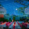 dinner set up jerami villa 