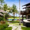 Villa Semarapura Garden Path Between Pool Bale and Entertainment Room