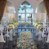 the sakala chapel wedding set up 