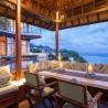 Villa Bidadari Cliffside Estate pool pavilion
