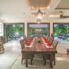 Villa Avalon I main hosue dining set up with view